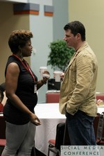 Networking at the January 19-21, 2011 Enterprise Social  Conference in Miami