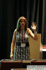 Vivian Kobeh (Communications Director at Nokia) at the 2011 Social  Conference in Miami