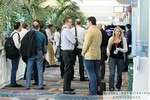 Networking in the Hall at the 2011 Social  Conference in Miami