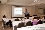 Chris Rollyson (CEO of CSRA) at the Pre Session at the Social Networking Conference & Executive Summit