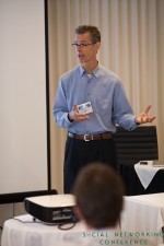 Chris Rollyson (CEO of CSRA) at the Pre Session at the 2011 Social Networking Conference in Beverly Hills