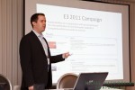 Joe Paulding (Director of Traffic Strategy @ NBC Universal / G4TV) at the SNC 2011 Conference in Beverly Hills