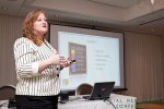 Johna Burke (VP at Burrelles Luce) at the Social Networking Conference & Executive Summit