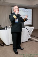 Lt. Col Douglas Martin (Canadian Armed Forces) at the June 22-24, 2011 Beverly Hills Social Networking Conference