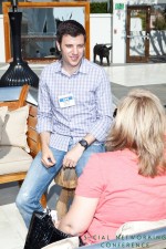 Networking at the 2011 Beverly Hills Social Conference