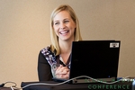 Emma Tyler (Ubank) at the 2012 Asia Pacific Social Networking Conference in Sydney